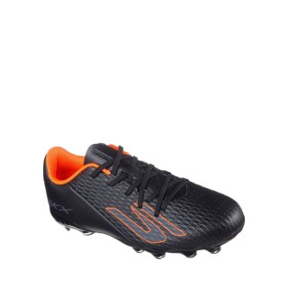 Buty piłkarskie dla dzieci Skechers SKX_2 czarno-pomarańczowe 252160L Skechers