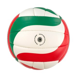 Piłka siatkowa NO10 Smash biało-zielono-czerwona NO10