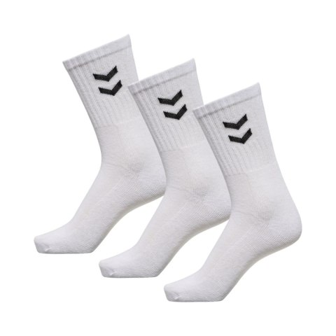 Skarpety Hummel Crew Socks Basic 3-pack białe 022030-9001 Hummel