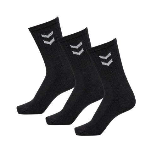 Skarpety Hummel Crew Socks Basic 3-pack czarne 022030-2001 Hummel