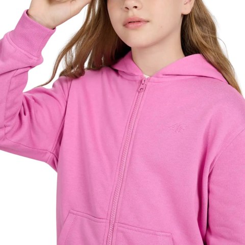 Bluza dla dziewczynki 4F F1952 różowa 4FJWAW25TSWSF1952 54S 4F