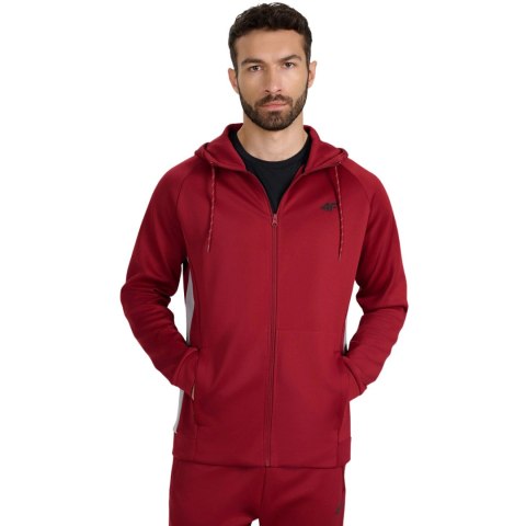 Bluza męska 4F FNK M587 ciemna czerwień 4FWAW25TFSWM587 61S 4F