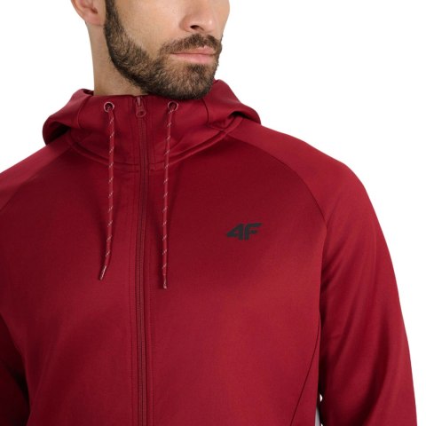 Bluza męska 4F FNK M587 ciemna czerwień 4FWAW25TFSWM587 61S 4F