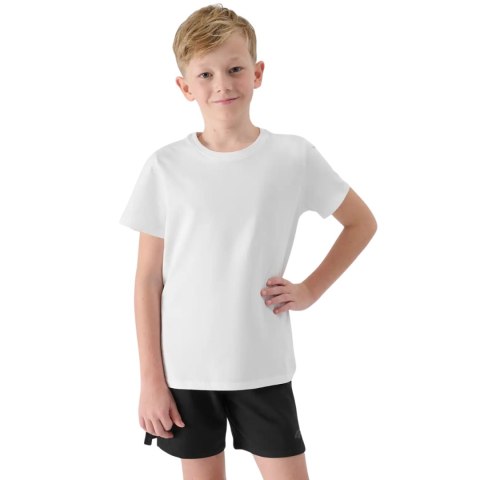 Komplet dla chłopca 4F koszulka, spodenki, worek M085 głęboka czerń 4FJWAW25TAPSM085 20S 4F