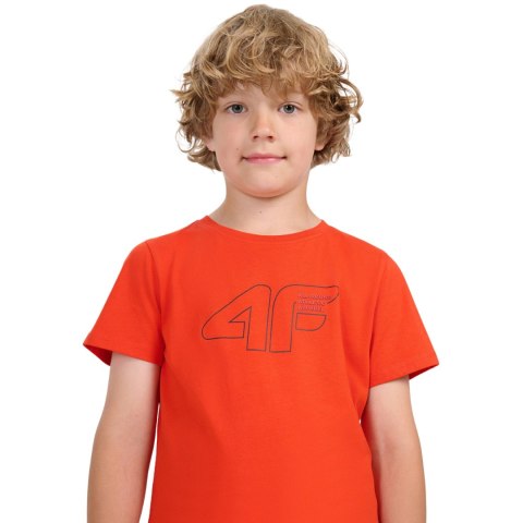 Koszulka dla chłopca 4F M2417 czerwona 4FJWAW25TTSHM2417 62S 4F