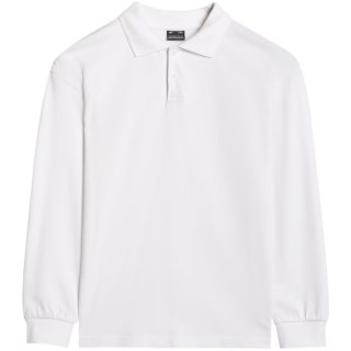 Koszulka dla chłopca longsleeve 4F M483 biała 4FJWAW25TLONM483 10S 4F