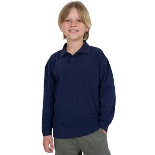 Koszulka dla chłopca longsleeve 4F M483 granatowa 4FJWAW25TLONM483 31S 4F