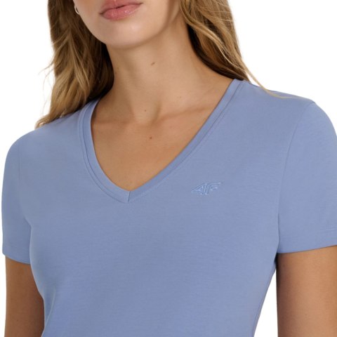 Koszulka damska 4F F2969 denim 4FWAW25TTSHF2969 32S 4F