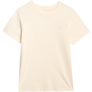 Koszulka damska 4F F2970 kremowa 4FWAW25TTSHF2970 12S 4F