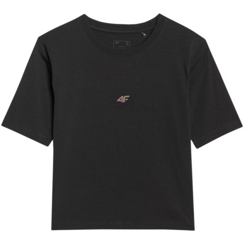 Koszulka damska 4F F2971 głęboka czerń 4FWAW25TTSHF2971 20S 4F