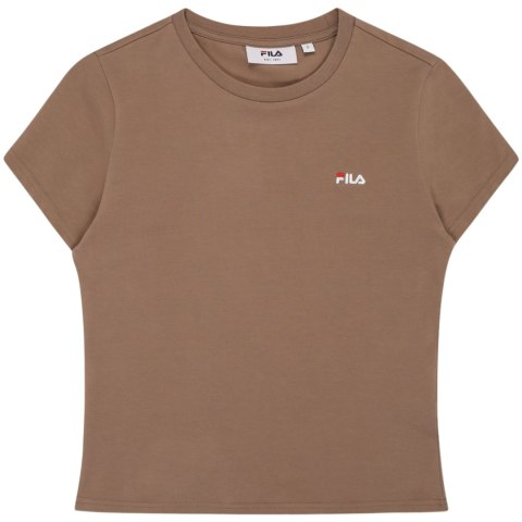 Koszulka damska Fila Trivero beżowa FAW1205 70008 Fila