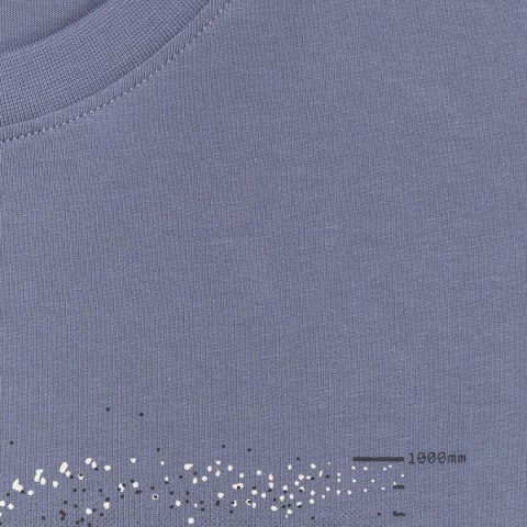 Koszulka męska 4F M2359 denim 4FWAW25TTSHM2359 32S 4F