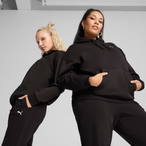 Bluza damska Puma ESS Comfort Hoodie FL czarna 682384 01 Puma