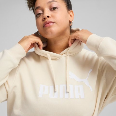 Bluza damska Puma ESS No.1 Logo Hoodie FL kremowa 682389 87 Puma