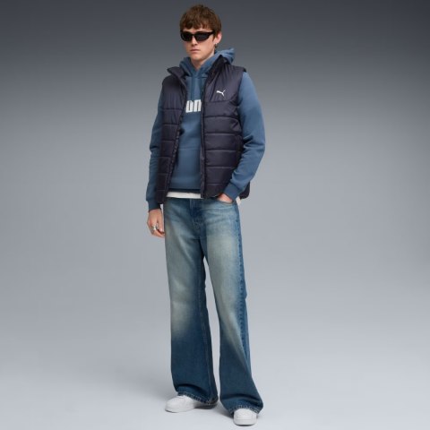 Bluza męska Puma ESS No.1 Logo Hoodie FL niebieska 682571 80 Puma