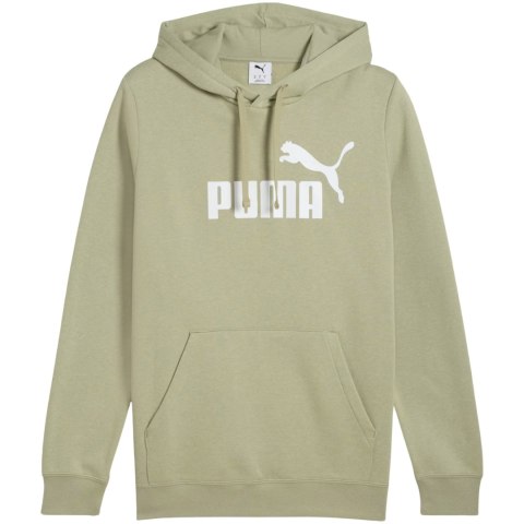 Bluza męska Puma ESS No.1 Logo Hoodie FL oliwkowa 682571 82 Puma