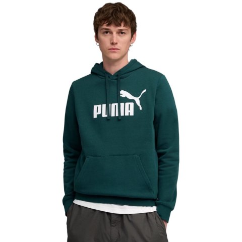Bluza męska Puma ESS No.1 Logo Hoodie FL zielona 682571 75 Puma