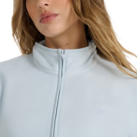 Bluza polarowa damska 4F F354 jasnoniebieski 4FWAW25TFLEF354 34S 4F