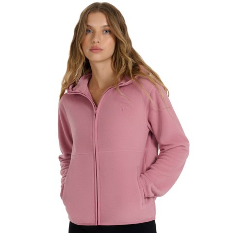 Bluza polarowa damska 4F F355 jasny róż 4FWAW25TFLEF355 56S 4F