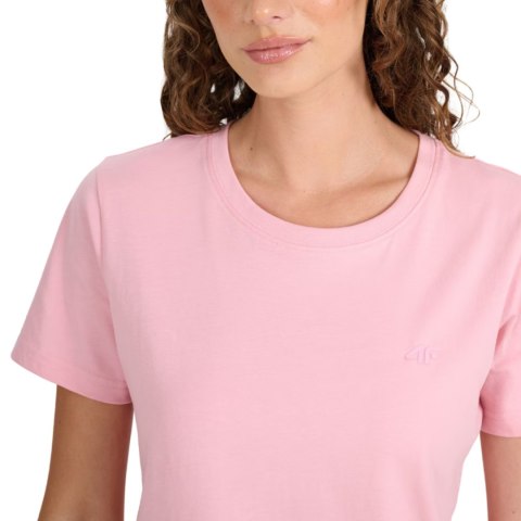 Koszulka damska 4F F2356 jasny róż 4FWMM00TTSHF2356 56S 4F