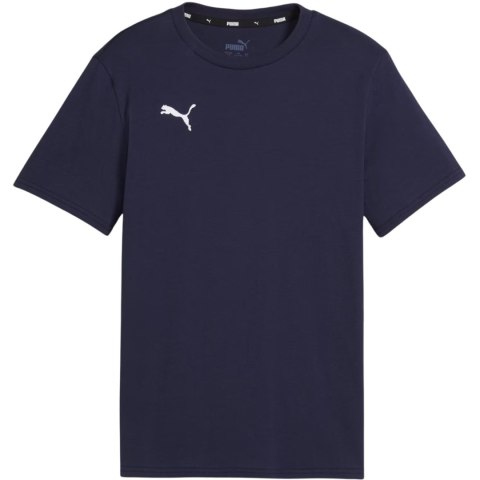 Koszulka dla dzieci Puma Team Goal Casuals Tee granatowa 658616 06 Puma
