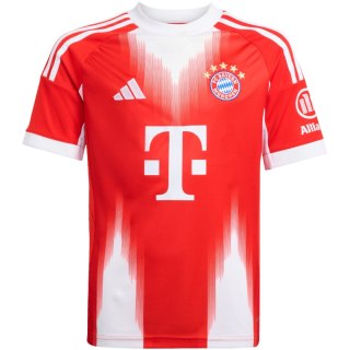 Koszulka dla dzieci adidas FC Bayern 25/26 Home czerwona JN8525 Adidas