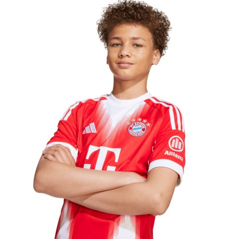 Koszulka dla dzieci adidas FC Bayern 25/26 Home czerwona JN8525 Adidas