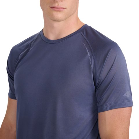 Koszulka męska 4F FNK M1499 niebieska 4FWAW25TFTSM1499 33S 4F