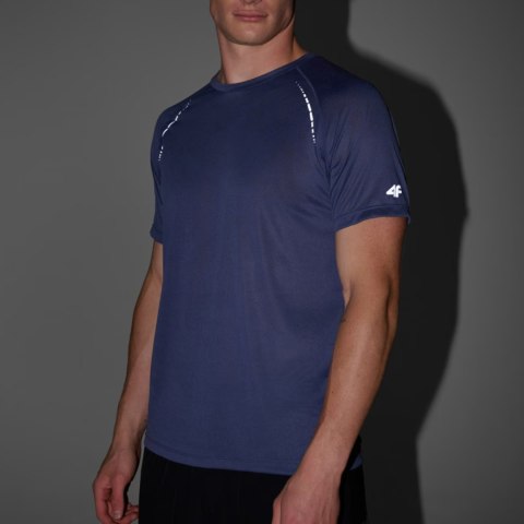 Koszulka męska 4F FNK M1499 niebieska 4FWAW25TFTSM1499 33S 4F