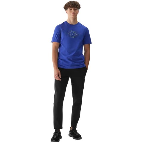 Koszulka męska 4F M2964 niebieska 4FWAW25TTSHM2964 33S 4F