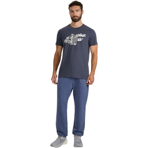 Koszulka męska 4F M3132 średni szary melanż 4FWAW25TTSHM3132 24M 4F