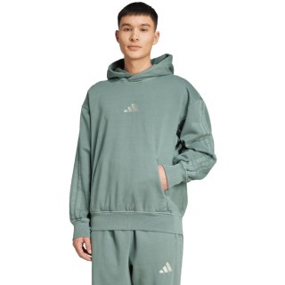 Bluza męska adidas A SZN W FL HD zielona JL6538 Adidas