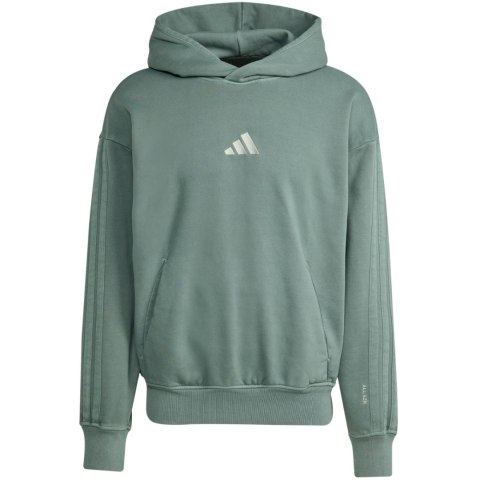 Bluza męska adidas A SZN W FL HD zielona JL6538 Adidas