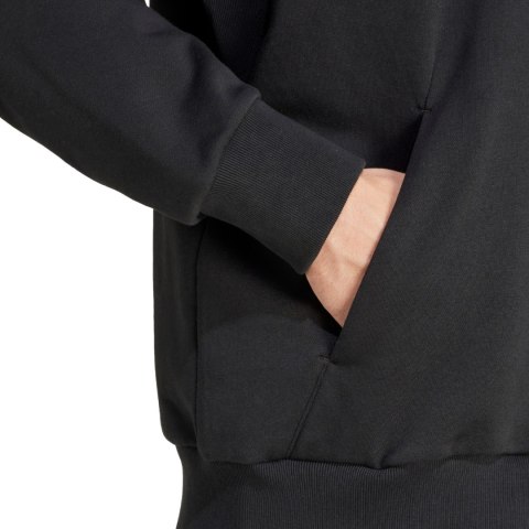 Bluza męska adidas All Szn Fleece Full-Zip Hoodie czarna IX1249 Adidas