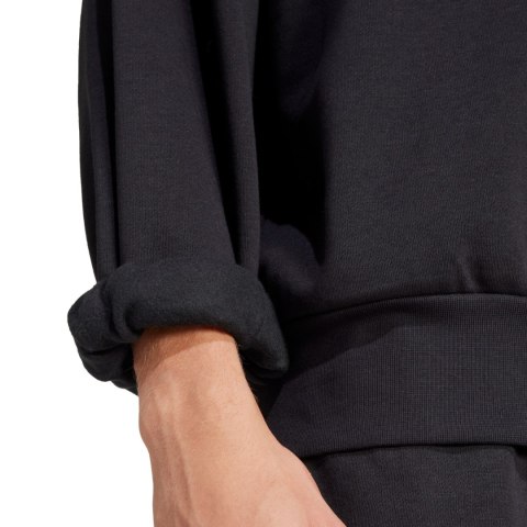 Bluza męska adidas Essentials Loose Fit 3 Bar Logo czarna JF3542 Adidas