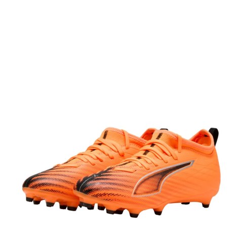Buty piłkarskie dla dzieci Puma Ultra 6 Match FG/AG Heat Fire pomarańczowe 108515 03 Puma