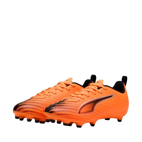 Buty piłkarskie dla dzieci Puma Ultra 6 Play FG/AG Heat Fire pomarańczowe 108533 03 Puma