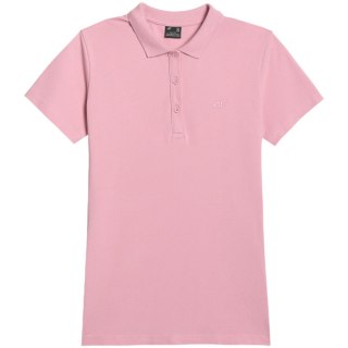 Koszulka damska polo 4F F365 jasny róż 4FWMM00TPTSF365 56S 4F
