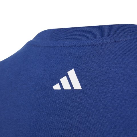Koszulka dla dzieci adidas Codes Collegiate Graphic Tee granatowa JL6138 Adidas