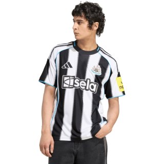 Koszulka męska adidas Newcastle United FC 25/26 Home biało-czarna JI7382 Adidas