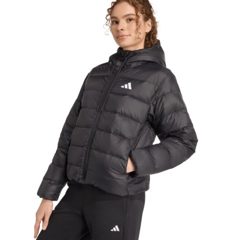 Kurtka damska adidas Essentials Climawarm Light Down Hoodie czarna KC1580 Adidas