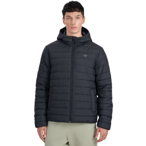 Kurtka męska 4F M598 głęboka czerń 4FWAW25TDJAM598 20S 4F