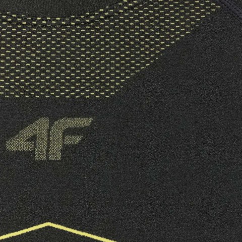 Bielizna bezszwowa dla chłopca 4F M248 głęboka czerń 4FJWAW25USEAM248 20S 4F