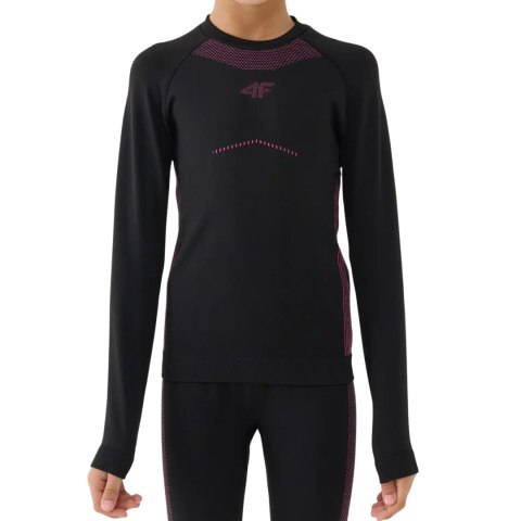 Bielizna bezszwowa dla dziewczynki 4F F250 głęboka czerń 4FJWAW25USEAF250 20S 4F