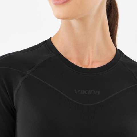 Bielizna termoaktywna damska Viking Gaja Lady Set czarna 500-27-5512-0900 Viking