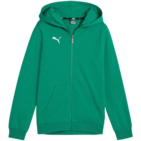 Bluza dla dzieci Puma teamGoal Casuals Hooded zielona 658596 05 Puma