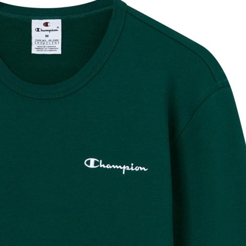 Bluza męska Champion Crewneck Sweatshirt zielona 221792 GS584 Champion