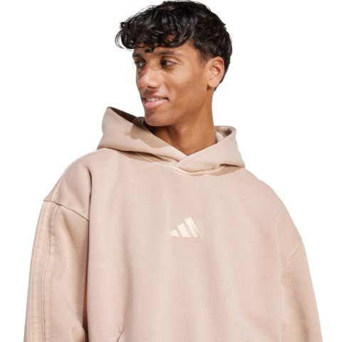 Bluza męska adidas A SZN W FL HD beżowa JL6537 Adidas