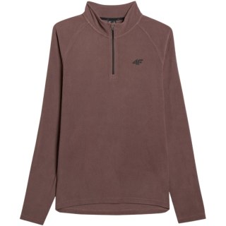 Bluza polarowa męska 4F M065 ciemny brąz 4FWAW25UFLEM065 80S 4F