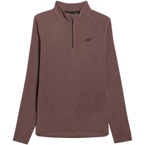 Bluza polarowa męska 4F M065 ciemny brąz 4FWAW25UFLEM065 80S 4F